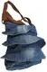 Женская джинсовая сумка Fashion jeans bag синяя