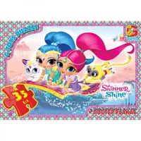 Пазлы G-Toys Шиммер и Шайн OS600 35 деталей
