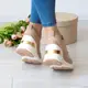 Сникеры женские Fashion Naples 3198 40 размер 25,5 см Бежевый
