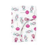 Простыня на резинке для коляски и люльки 40x80 LOLLIPOPS