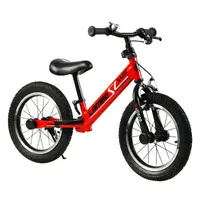 Велобег 14" Corso Lambo, стальная рама, ручной тормоз, надувные колеса резиновые. Red (144049)