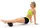Массажный ролик EasyFit Solid Roller v.1.1s 33 см черный