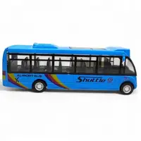 Автобус інерційний, озвучений, зі світлом,(БЛАКИТНИЙ)