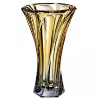 Ваза Bohemia Mozart Amber 8KG70/72S70/320/H 32 см золота