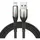 Кабель USB Baseus Horizontal Data to Lightning 1m, Black (CALSP-B01)