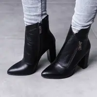 Ботильйони жіночі Fashion Afleet 3438 36 розмір 23,5 см Чорний