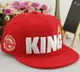 Кепка King котоновая красная 10509, розмір 50-54