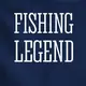 Фартук "Fishing legend", Синий, английский