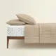 Семейный комплект на резинке BEIGE GEOMETRY CS9