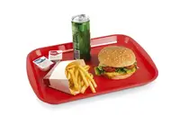 Поднос Ucsan Plastik M-268-Red 43,8х31х2 см