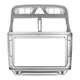 Переходная рамка 9" Lesko Silver для автомобиля Peugeot 307 2002-2013гг PE 021N