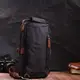 Необычная плечевая сумка для мужчин из плотного текстиля Vintage 22187 Черный