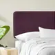 Изголовье для кровати BALI Plum 55x190 см