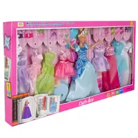 Кукла DEFA 8266 29 см, с аксессуарами Синий