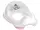 Накладка дитяча антиковзка на сидіння унітазу WILD&FREE UNICORN white pink
