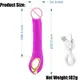 Вагинальный вибратор "Flexible stem", 10 режимов вибрации, фиолетовый