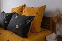 Постільна білизна євро ТЕП Soft dreams Grey and Orange 2-03859-26021 200х215 см