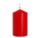 Свічка столова циліндр Bispol AURA Candles sw60/100-030 Червоний