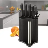 Набір кухонних ножів Maestro MR-1413-Black 8 предметів чорний