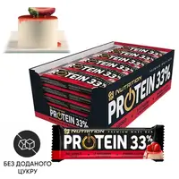 Батончик GoOn Protein 33% БЛОК, 25*50 грамм Панакотта-клубника