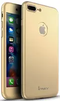 Чехол-накладка Ipaky 360 PC Whole round case 3 in 1 iPhone 7 Plus Gold