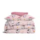 Подростковое постельное белье с простыней на резинке PINK PARIS CATS CS5