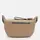 Женская кожаная сумка Borsa Leather K12242be-beige