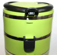 Ланч-бокс 1.5 л зелений Henks LB-015-green