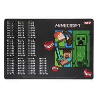 Подкладка для стола с подсказками YES Minecraft 492362 29х42 см