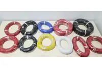 Провод силиконовый QJ 8 AWG (черный), 1 метр