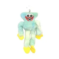 Хаги Ваги Киси Миси - Huggy Wuggy PJ-030 брелок 23 см Белый-бирюзовый