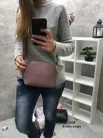 Бронза — клатч Lady Bags на три відділення кожне на блискавці 1038