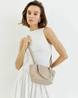 Женская сумочка «Кора» бежевая