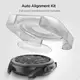 Защитное стекло Spigen для Galaxy Watch 3 (45mm) EZ FiT GLAS.tR (2шт), (AGL01843)