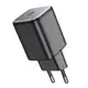 Адаптер сетевой Hoco Mighty single port charger N40 |1Type-C, 20W/3A, PD/QC|