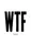 Открытка "WTF", английский