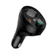 Адаптер автомобильный HOCO Star cigarette lighter car BT FM transmitter E88 |1USB/2Type-C/DC 120W, 35W/3A, PD/QC|