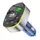Адаптер автомобильный HOCO Crystal transparent discovery edition car BT FM transmitter E71 |2USB, 3A/18W, QC|