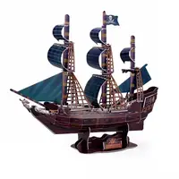 3D пазл-конструктор "Парусник The Black Pearl" (1093510007)