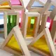 Кубики Guidecraft Block Play Большая радуга, 14 см, 30 шт. (G3016)