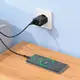 Адаптер сетевой Borofone Ilustre single-port charger with digital display BA95A |1USB, 18W/3A, QC3.0