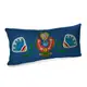 Подушка для дивана бархатная Карпатский мотив 50x24 см (52BP_23M004)