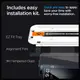 Защитное стекло Spigen для iPhone 15 Pro Max - EZ FIT GLAS.tR (2 шт), Black (AGL06873)
