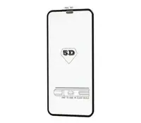 Захисне скло для iPhone X/XS/11 Pro 5D Premium HD PRO + сітка на динамік, Black