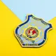 Шеврон на липучке International Police Association 8х9 см вышитый патч нашивка