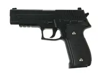 G26 Страйкбольный пістолет Galaxy Sig Sauer 226 метал чорний