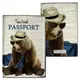Обложка на паспорт Tourist bear (ткань)