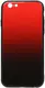 Чехол-накладка TOTO Gradient Glass Case Apple iPhone 6 Plus/6S Plus Red