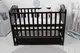 Кровать детская Baby Comfort ЛД9 венге с ящиком и резьбой