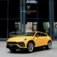 Модель автомобіля Lamborghini Urus Maisto 1:24 — металева колекційна машинка з відкривними дверима та гумовими колесами